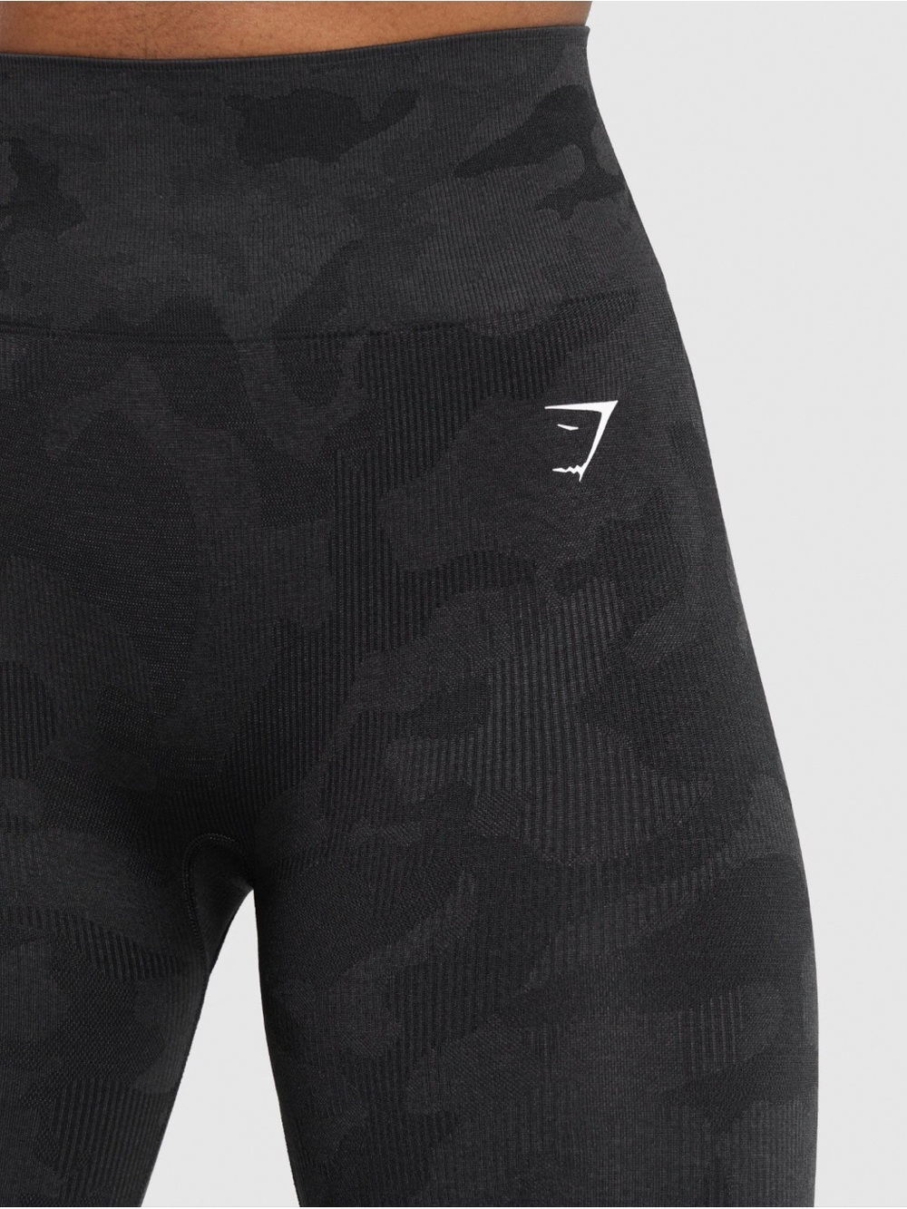 Gymshark Black Seamless Camo High-Waist Leggings